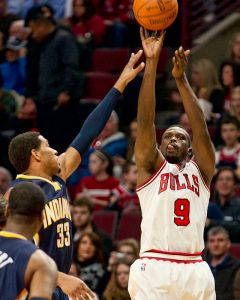 Danny Granger and Luol Deng by Zach Primozic